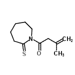CAS#: 125880-11-7, 3-Methyl-1-(2-Thioxo-1-Azepanyl)-3-Buten-1-One