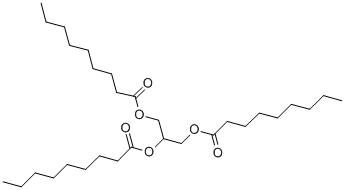 CAS#: 126-53-4, 1,3-Di(Nonanoyloxy)Propan-2-Yl Nonanoate
