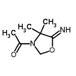 CAS#: 126118-46-5, 1-(5-Imino-4,4-Dimethyl-1,3-Oxazolidin-3-Yl)Ethanone