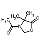 CAS#: 126118-47-6, 3-Acetyl-4,4-Dimethyl-1,3-Oxazolidin-5-One