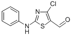 CAS#: 126193-27-9, 4-Chloro-2-(phenylamino)thiazole-5-carbaldehyde