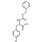 CAS 登录号：126251-16-9， N-[(苄氧基)羰基]-4-氯苯丙氨酸