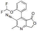 CAS#: 126335-09-9, 4-[2-(Difluoromethoxy)Phenyl]-2-Methyl-5-Oxo-7H-Furo[3,4-e]Pyridine-3-Carbonitrile