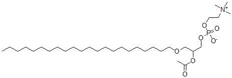 CAS#: 126372-87-0, (2-Acetyloxy-3-Docosoxypropyl) 2-Trimethylazaniumylethyl Phosphate