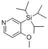 CAS 登录号：126378-42-5， 4-甲氧基-3-[三(1-甲基乙基)硅烷基]-吡啶