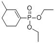 CAS 登录号：126424-00-8， 二乙基[(3R)-3-甲基-1-环己烯基]磷酸酯
