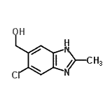 CAS#: 126436-23-5, (5-Chloro-2-Methyl-1H-Benzimidazol-6-Yl)Methanol