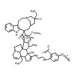 CAS#: 126443-96-7, 3-(((2-((4-Azido-2-nitrophenyl)amino)ethyl)amino)carbonyl)-O4-deacetyl-3-de(methoxycarbonyl)-Vincaleukoblastine
