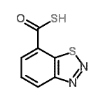 CAS#: 126448-41-7, 1,2,3-Benzothiadiazole-7-carbothioic S-acid