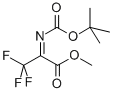 CAS#: 126535-89-5, 2-[[(1,1-Dimethylethoxy)Carbonyl]Imino]-3,3,3-Trifluoro-Propanoic Acid Methyl Ester
