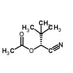 CAS#: 126567-38-2, (1R)-1-Cyano-2,2-Dimethylpropyl Acetate