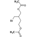 CAS#: 126617-57-0, 2-(Bromomethyl)-1,4-Butanediyl Diacetate