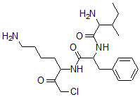CAS#: 126642-86-2, 2-Amino-N-[1-[(7-Amino-1-Chloro-2-Oxoheptan-3-Yl)Amino]-1-Oxo-3-Phenylpropan-2-Yl]-3-Methylpentanamide