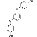 CAS#: 126716-90-3, 4,4'-[1,3-Phenylenebis(Oxy)]Diphenol