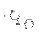 CAS#: 126739-84-2, 3-Amino-N-(2-Pyridinyl)-3-Thioxopropanamide