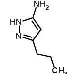 CAS#: 126748-58-1, 3-Propyl-1H-Pyrazol-5-Amine