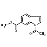 CAS#: 126759-62-4, Methyl 1-Acetyl-1H-Indole-6-Carboxylate