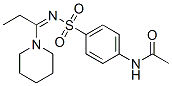 CAS#: 126826-71-9, N-[4-(1-Piperidin-1-Ylpropylideneamino)Sulfonylphenyl]Acetamide