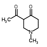 CAS 登录号：126832-84-6， 3-乙酰基-1-甲基-4-哌啶酮