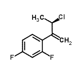 CAS#: 126917-44-0, 1-[(3R)-3-Chloro-1-Buten-2-Yl]-2,4-Difluorobenzene