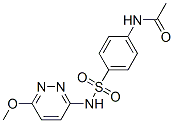 CAS#: 127-75-3, N-[4-[(6-Methoxypyridazin-3-Yl)Sulfamoyl]Phenyl]Acetamide