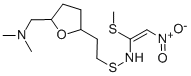 CAS#: 127060-77-9, (Z)-N-[2-[5-(Dimethylaminomethyl)Oxolan-2-Yl]Ethylsulfanyl]-1-Methylsulfanyl-2-Nitroethenamine