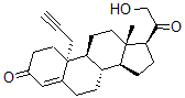 CAS#: 127080-69-7, (8S,9S,10S,13S,14S,17S)-17-(2-Hydroxyacetyl)-13-Methyl-10-Prop-2-Ynyl-1,2,6,7,8,9,11,12,14,15,16,17-Dodecahydrocyclopenta[a]Phenanthren-3-One