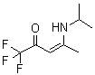 CAS 登录号：127223-95-4， (3Z)-1,1,1-三氟-4-(异丙基氨基)-3-戊烯-2-酮
