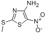 CAS#: 127346-42-3, 2-(Methylthio)-5-Nitro-4-Thiazolamine