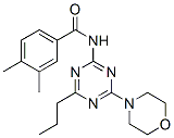 CAS#: 127375-07-9, 3,4-Dimethyl-N-(4-Morpholin-4-Yl-6-Propyl-1,3,5-Triazin-2-Yl)Benzamide