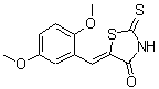 CAS#: 127378-17-0, (5Z)-5-(2,5-Dimethoxybenzylidene)-2-Thioxo-1,3-Thiazolidin-4-One