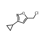 CAS#: 127450-87-7, 5-(Chloromethyl)-3-Cyclopropyl-Isoxazole