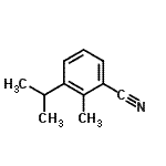CAS#: 127451-01-8, 3-Isopropyl-2-Methylbenzonitrile