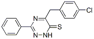 CAS#: 127525-52-4, 5-[(4-Chlorophenyl)Methyl]-3-Phenyl-1,2,4-Triazine-6(1H)-Thione
