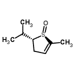 CAS#: 127632-18-2, (1R,2R)-2-Isopropyl-5-Methyl-2,3-Dihydrothiophene 1-Oxide