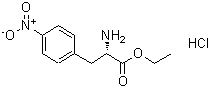 CAS 登录号：127641-82-1， 4-硝基苯丙氨酸乙酯盐酸盐(1:1)