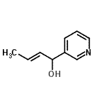 CAS#: 127686-56-0, (2E)-1-(3-Pyridinyl)-2-Buten-1-Ol