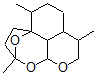 CAS#: 127696-16-6, (1R-(1alpha,4beta,4aalpha,7alpha,7aalpha,10alpha,12aS*))-Decahydro-4,7,10-Trimethyl-1,10-Epoxy-1H,12H-Pyrano(4,3-j)(2)Benzoxepin