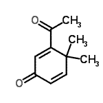CAS#: 127701-69-3, 3-Acetyl-4,4-Dimethyl-2,5-Cyclohexadien-1-One