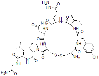 CAS 登录号：127716-65-8， 谷氨酰-gamma-酰肼(4)-缩宫素