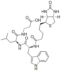 CAS 登录号：127745-41-9， 生物素基-色氨酰-亮氨酰-beta-丙氨酸