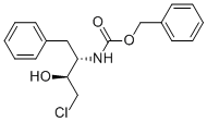 CAS 登录号：128018-43-9， (2S,3S)-3-(苄基氧基羰基氨基)-1-氯-2-羟基-4-苯基丁烷