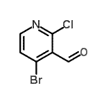 CAS#: 128071-84-1, 4-Bromo-2-Chloronicotinaldehyde
