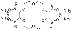 CAS#: 128163-25-7, 18-Crown-6-Tetracarboxybisdiammineplatinum(II)