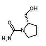 CAS 登录号：128257-10-3， (2S)-2-(羟基甲基)-1-吡咯烷甲酰胺