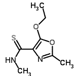 CAS#: 128269-81-8, 5-Ethoxy-N,2-Dimethyl-1,3-Oxazole-4-Carbothioamide