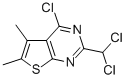 CAS#: 128276-98-2, 4-Chloro-2-(Dichloromethyl)-5,6-Dimethylthieno[3,2-e]Pyrimidine