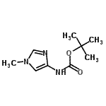 CAS#: 128293-71-0, 2-Methyl-2-Propanyl (1-Methyl-1H-Imidazol-4-Yl)Carbamate