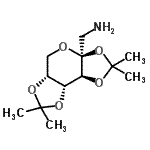 CAS#: 128316-82-5, 1-[(3aS,5aR,8aR,8bS)-2,2,7,7-Tetramethyltetrahydro-3aH-bis[1,3]dioxolo[4,5-b:4',5'-d]pyran-3a-yl]methanamine