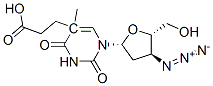 CAS#: 128439-97-4, 3-[1-[(2S,3R,4S,5S)-4-Azido-3-Hydroxy-5-(Hydroxymethyl)Oxolan-2-Yl]-2,4-Dioxopyrimidin-5-Yl]Propanoic Acid